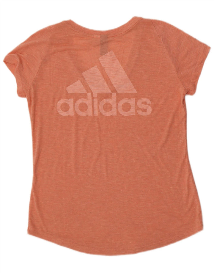 Tricou grafic Adidas pentru femei Top UK 14 Medium Orange