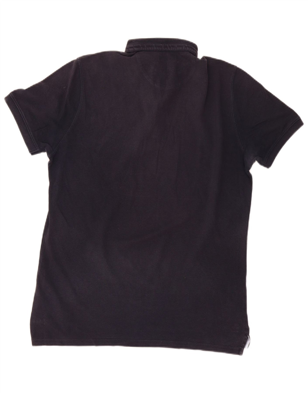 Tricou polo pentru bărbați MASSIMO DUTTI Bumbac mare, albastru bleumarin