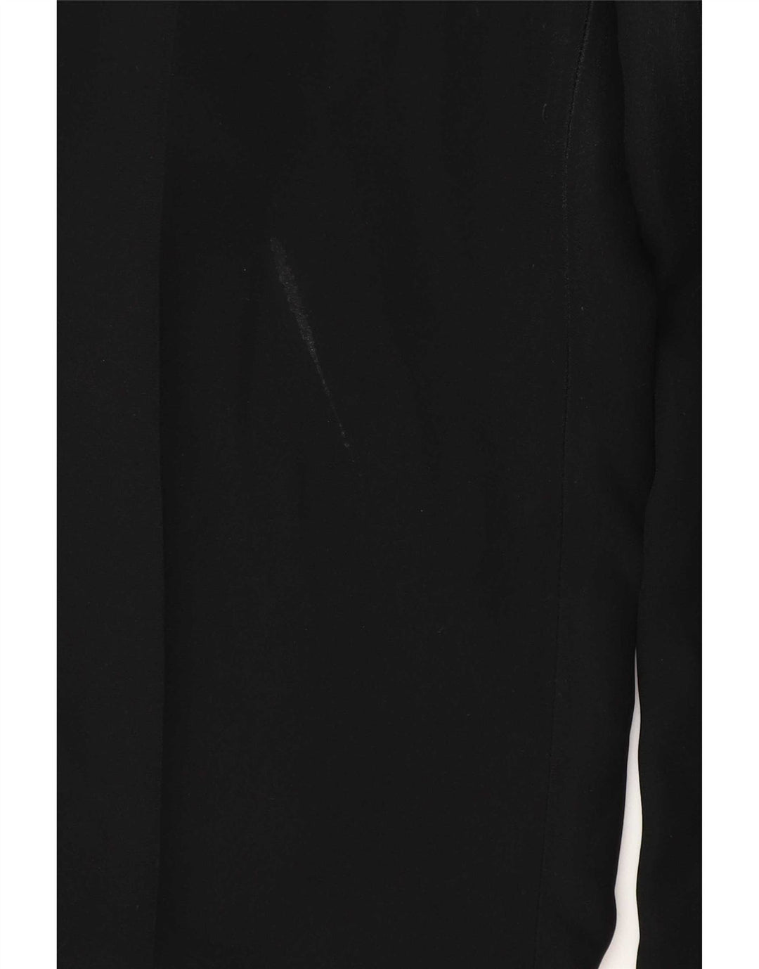 Pantaloni casual drepti pentru femei Zara EU 40 Mediu L30 L35 Poliester negru