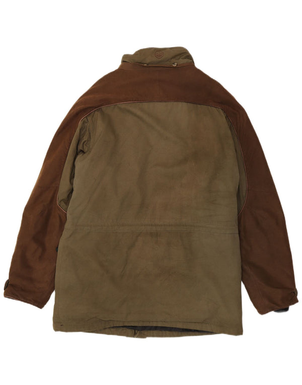 Jachetă Beretta pentru bărbați UK 42 XL Kaki, bumbac color bloc