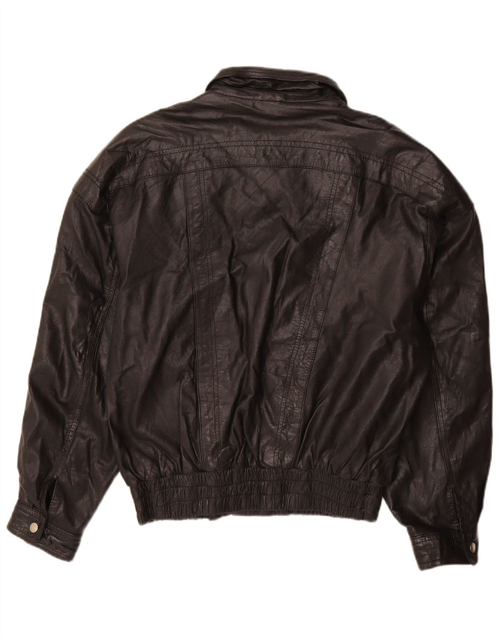 Geacă de piele pentru bărbați Yukon Trail IT 50 Large Black