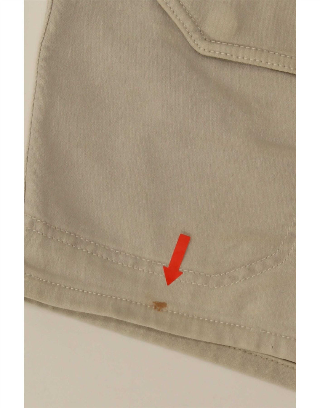 Pantaloni scurți cargo pentru bărbați Zara, mari W32, bumbac, bej