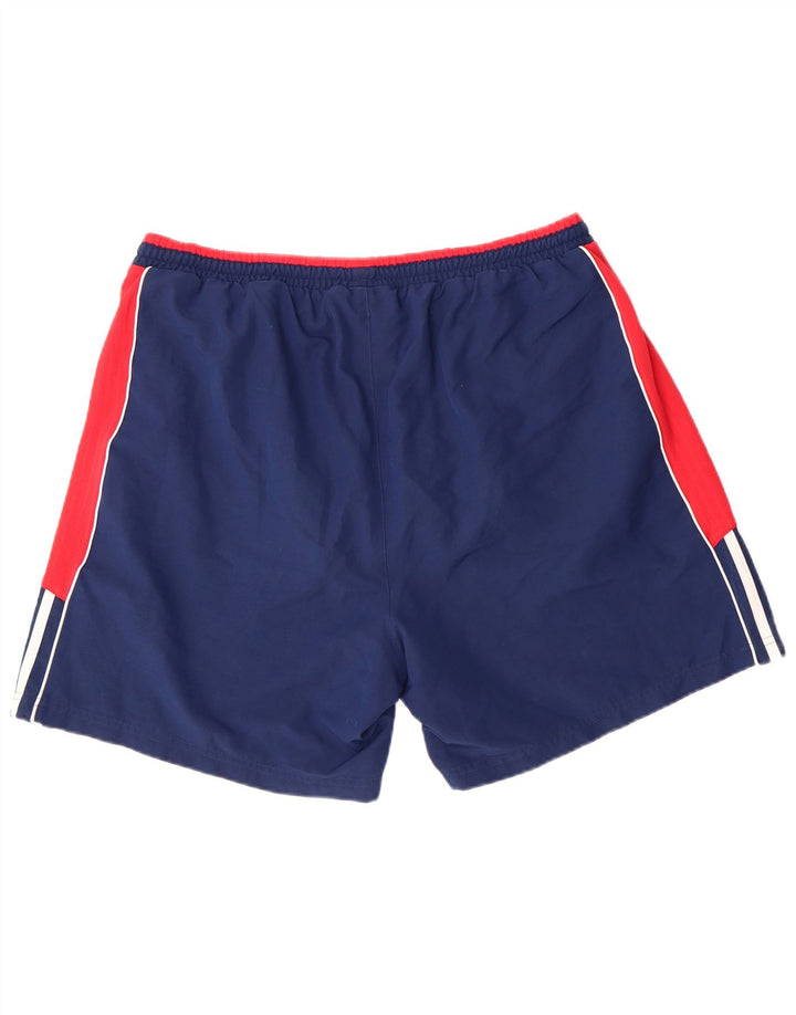 Pantaloni scurți sport ADIDAS pentru bărbați, XL, bleumarin, poliester color bloc