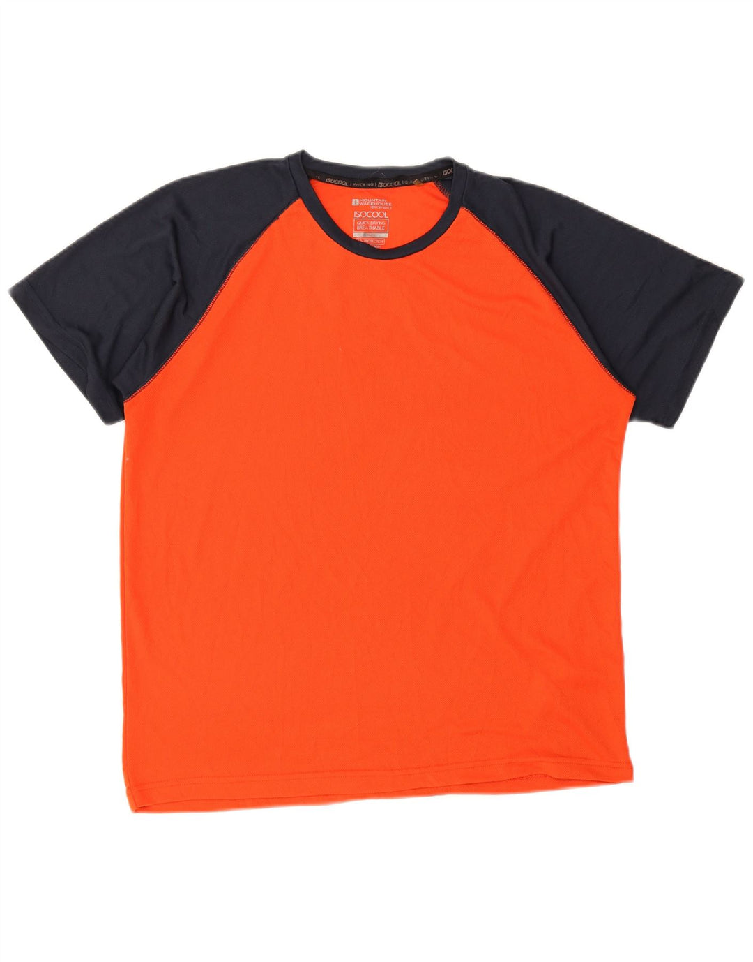 Tricou pentru bărbați Mountain Warehouse Top XL Portocaliu Poliester color bloc