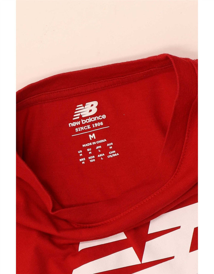 Tricou grafic pentru bărbați New Balance Top Medium Red