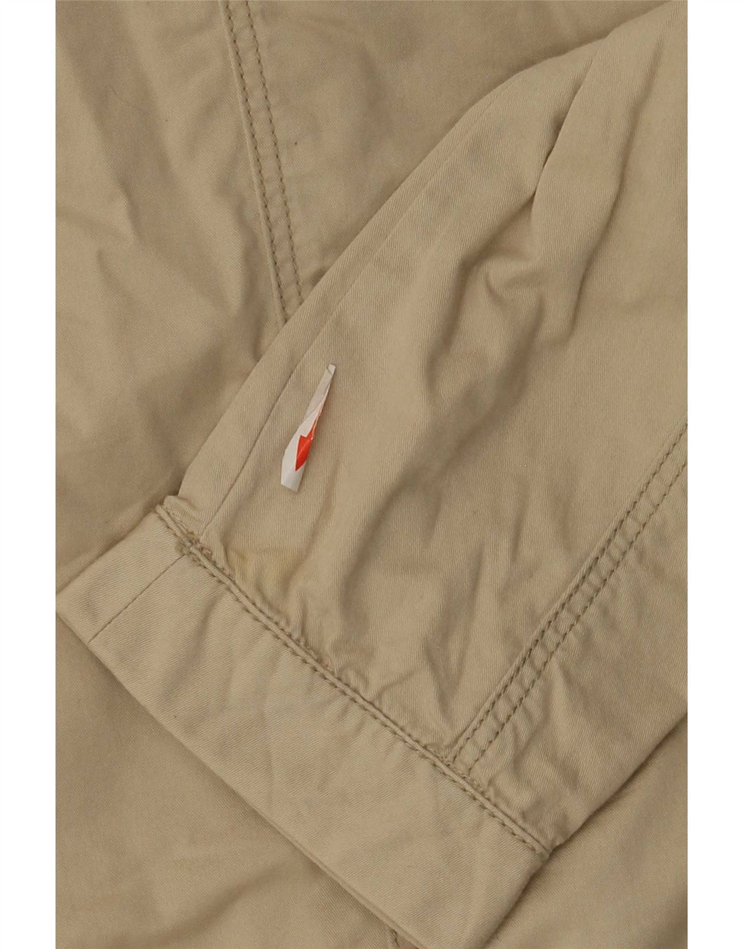 Jachetă Bomber pentru Damă Zara UK 12 Medium Bej Bumbac