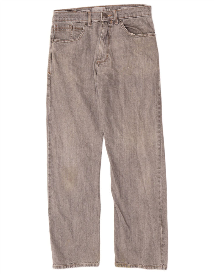 Blugi drepti pentru femei Marks & Spencer W30 L29 bumbac gri