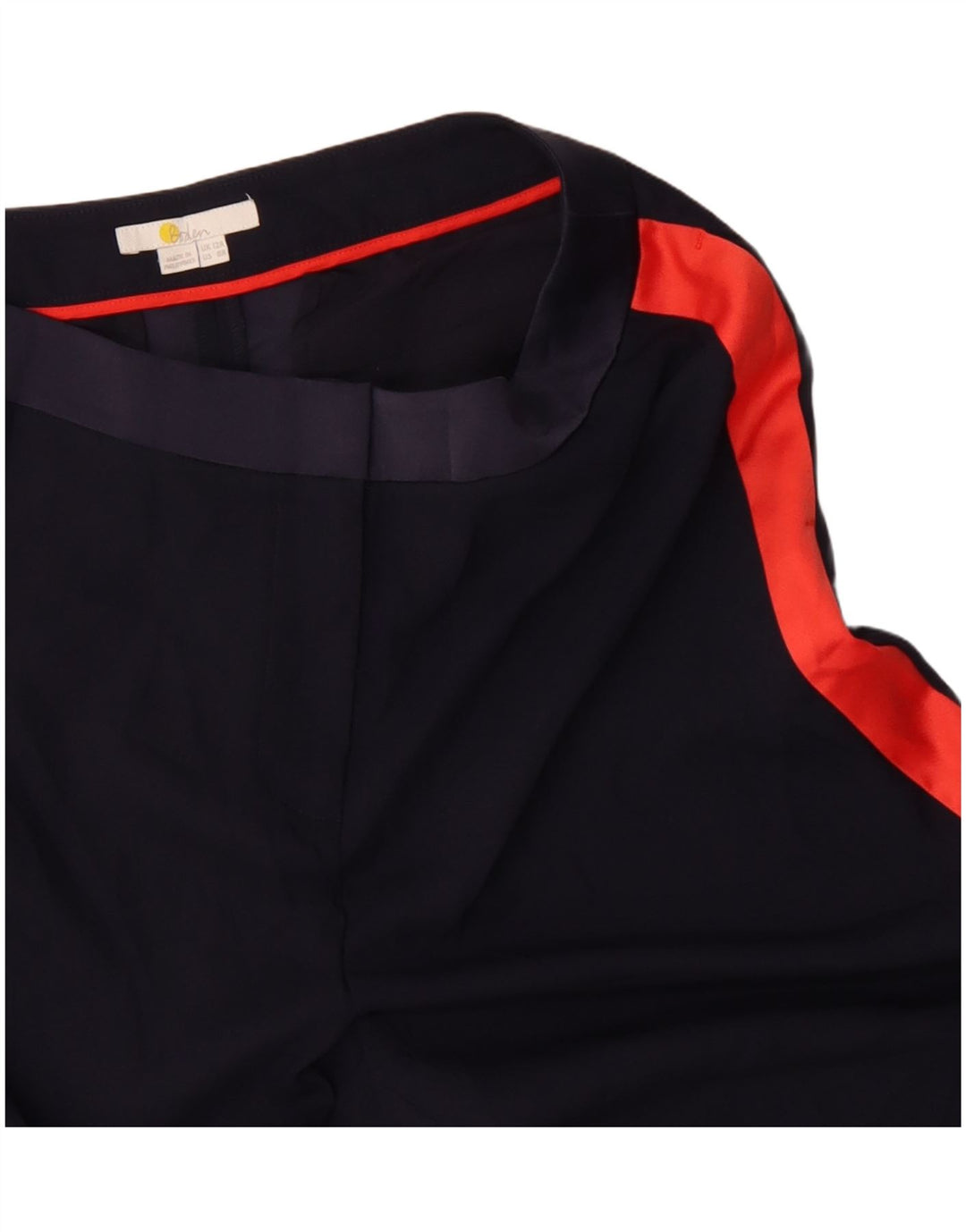 Pantaloni casual Boden pentru femei UK 12 Medium W32 L26 Bleumarin Colorblock