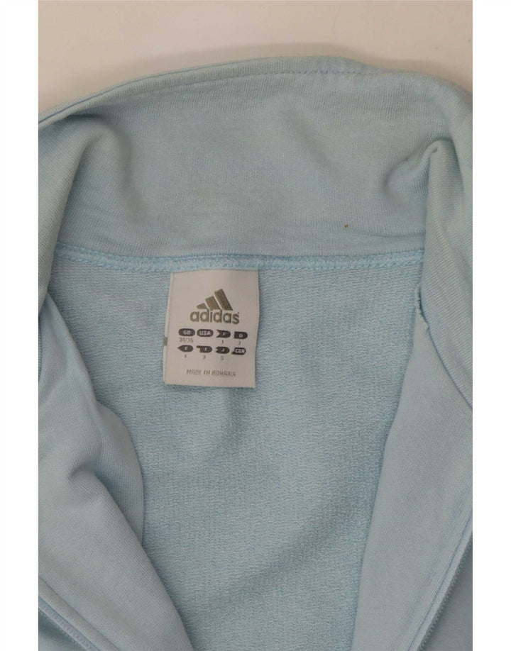 Jachetă de trening pentru bărbați Adidas UK 34/36 Bumbac albastru mic