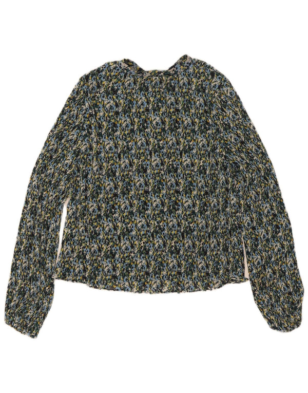 Bluză cămașă Boden pentru femei UK 12 Poliester floral multicolor mediu