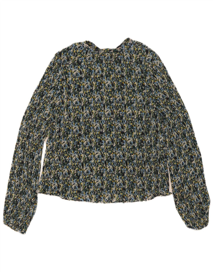 Bluză cămașă Boden pentru femei UK 12 Poliester floral multicolor mediu