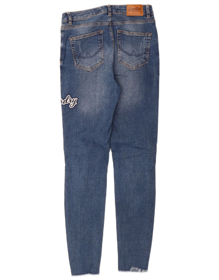 SUPERDRY Blugi skinny Sophia Graphic Distressed pentru femei L26 L28 Bumbac albastru