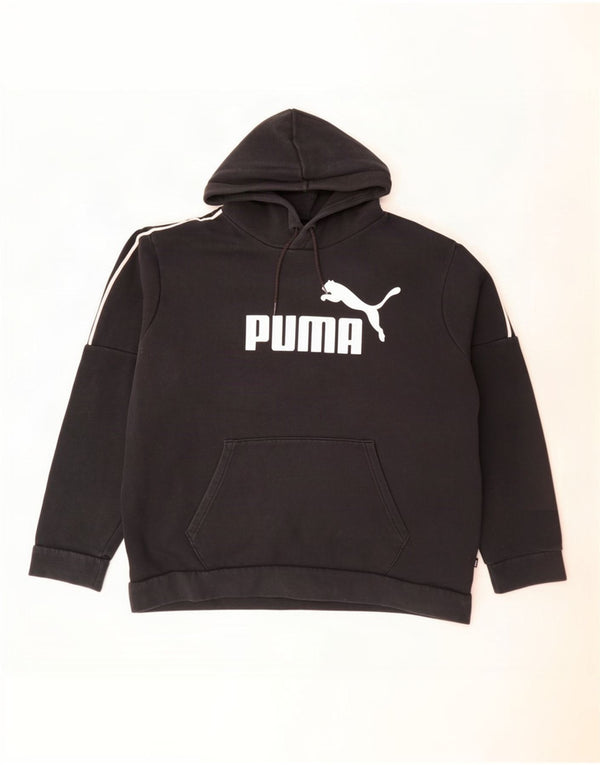 Puma Graphic Hoodie Jumper XL pentru bărbați, negru