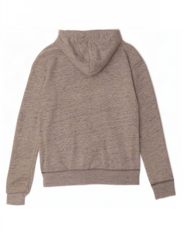 Jumper Hollister pentru damă cu grafică cu capota UK 6 XS, gri, pete