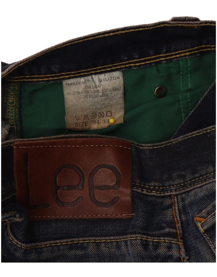 Blugi Lee Dillon Loose pentru bărbați W34 L31 Bumbac bleumarin