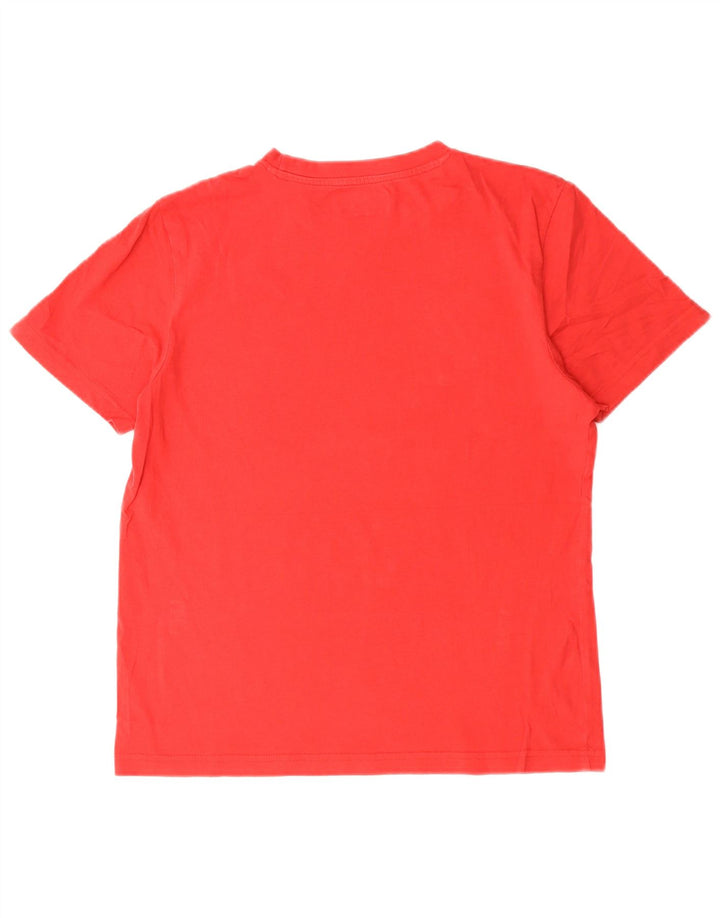 KAPPA Tricou pentru femei Top UK 14 Medium Red Bumbac