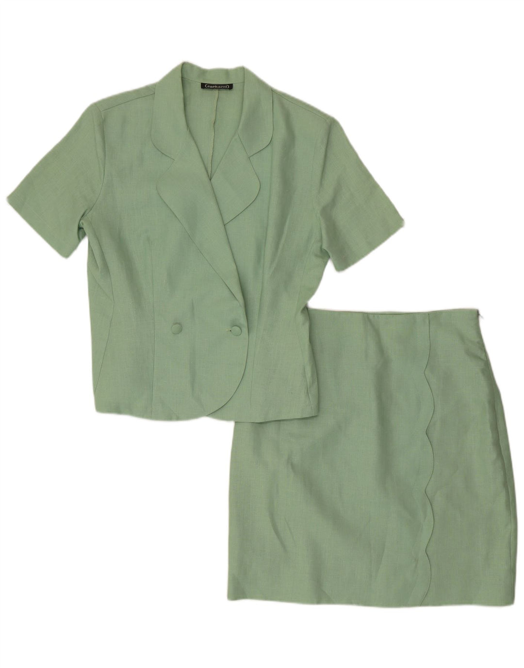 Set Fuste 2 Piese Cacharel Femei Duble Piese IT 44 Medium W28 Verde