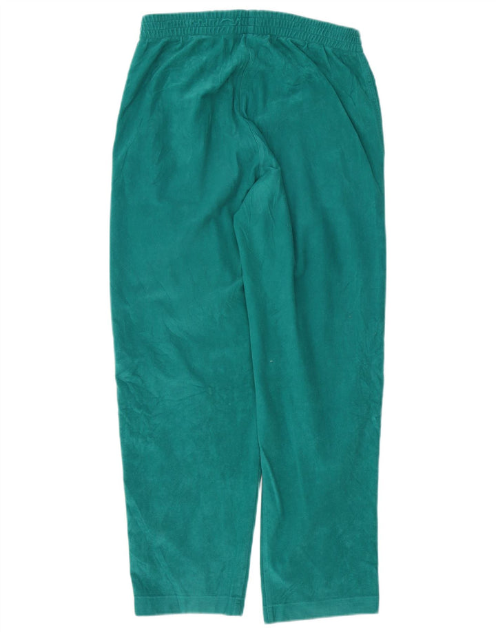Pantaloni de trening Diadora pentru bărbați din velur UK 38 Poliester verde mediu