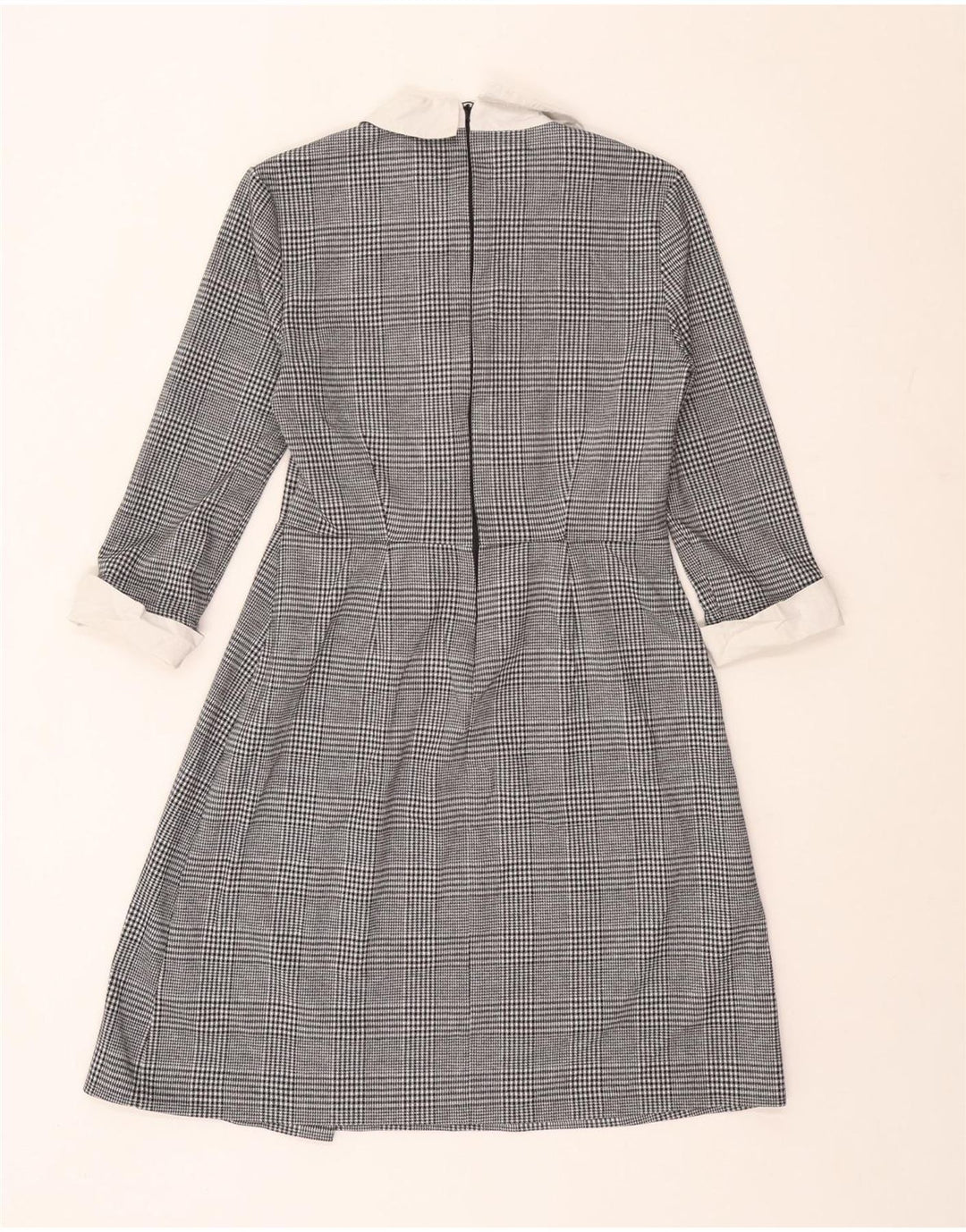 Rochie A-Line pentru femei Marks & Spencer UK 10, picior de găin negru mic