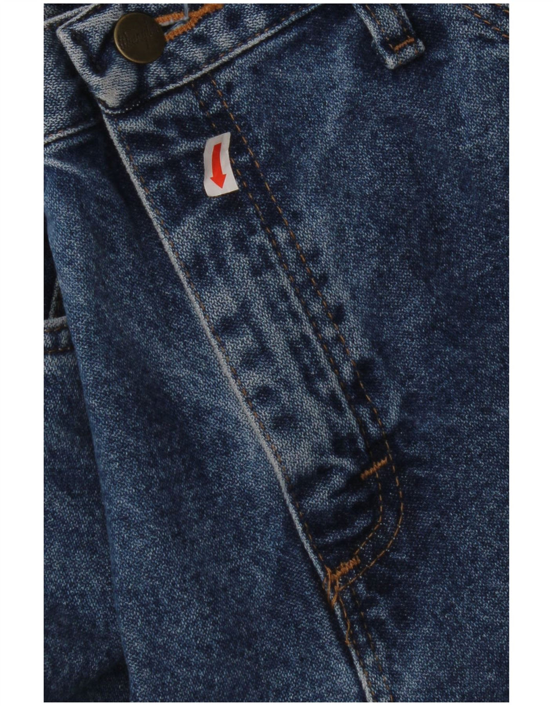 WRANGLER Blugi drepti pentru bărbați W34 L34 Bumbac albastru