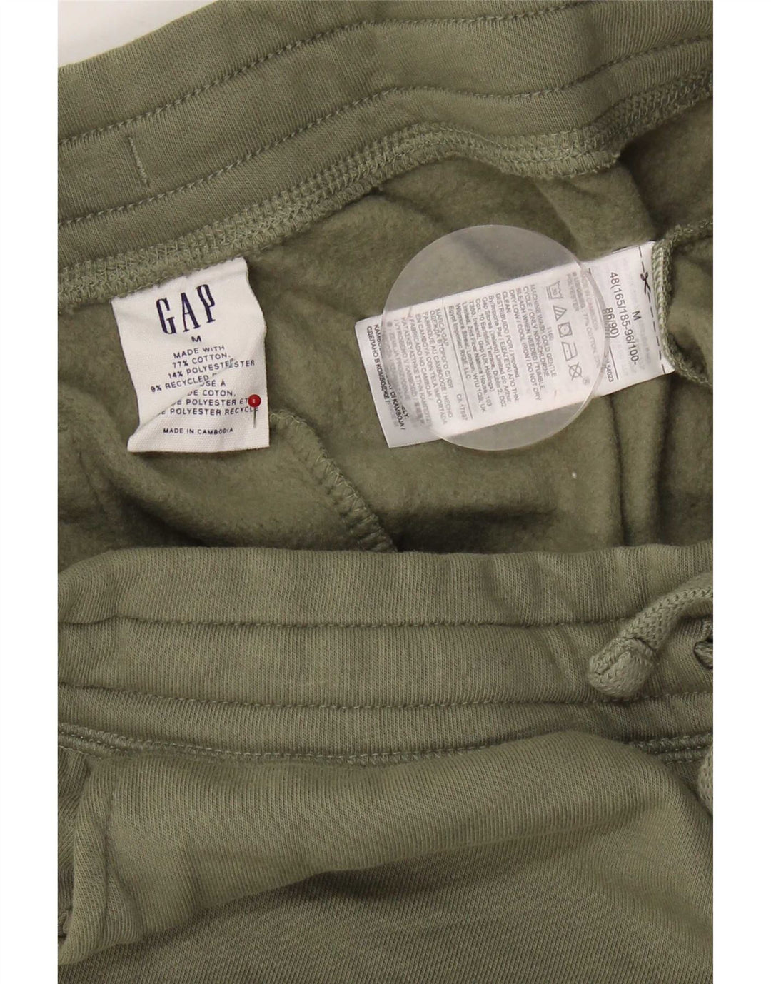 Gap Pantaloni de trening cargo pentru bărbați Pantaloni de jogging Bumbac mediu kaki