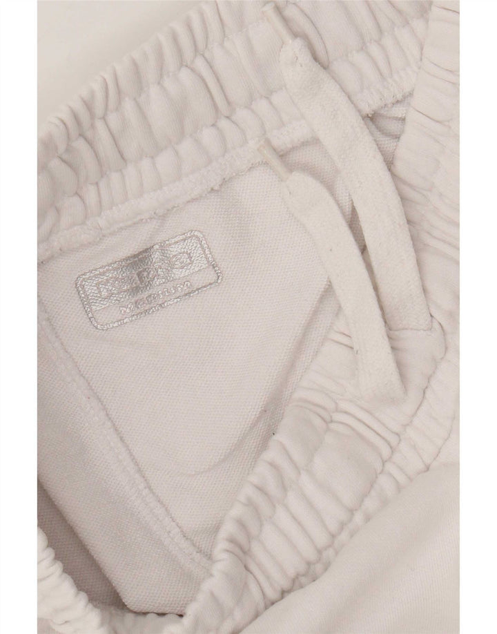 Pantaloni de trening Kappa pentru femei Joggeri UK 12 Medium White