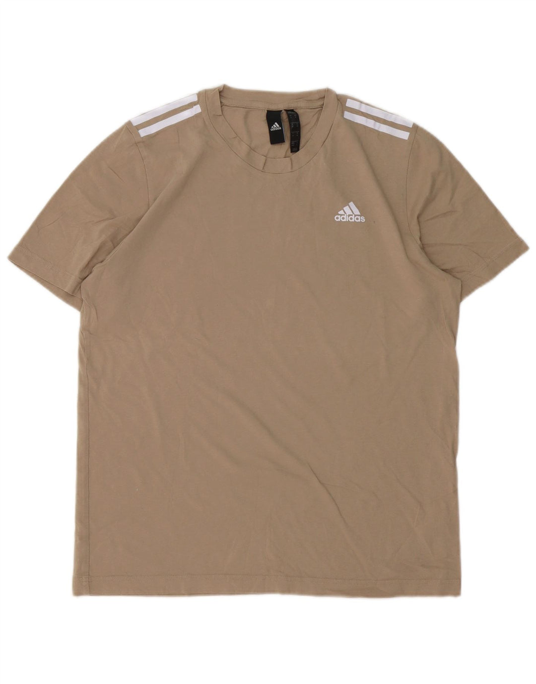 Tricou Bărbați Adidas Top Mediu Bej Bumbac