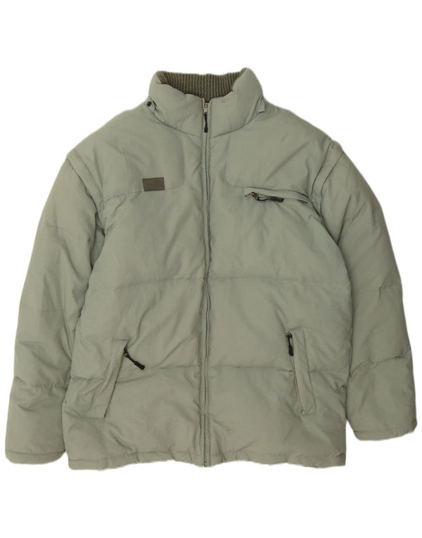 Jachetă căptușită Fila pentru bărbați UK 44 2XL Verde Poliamidă