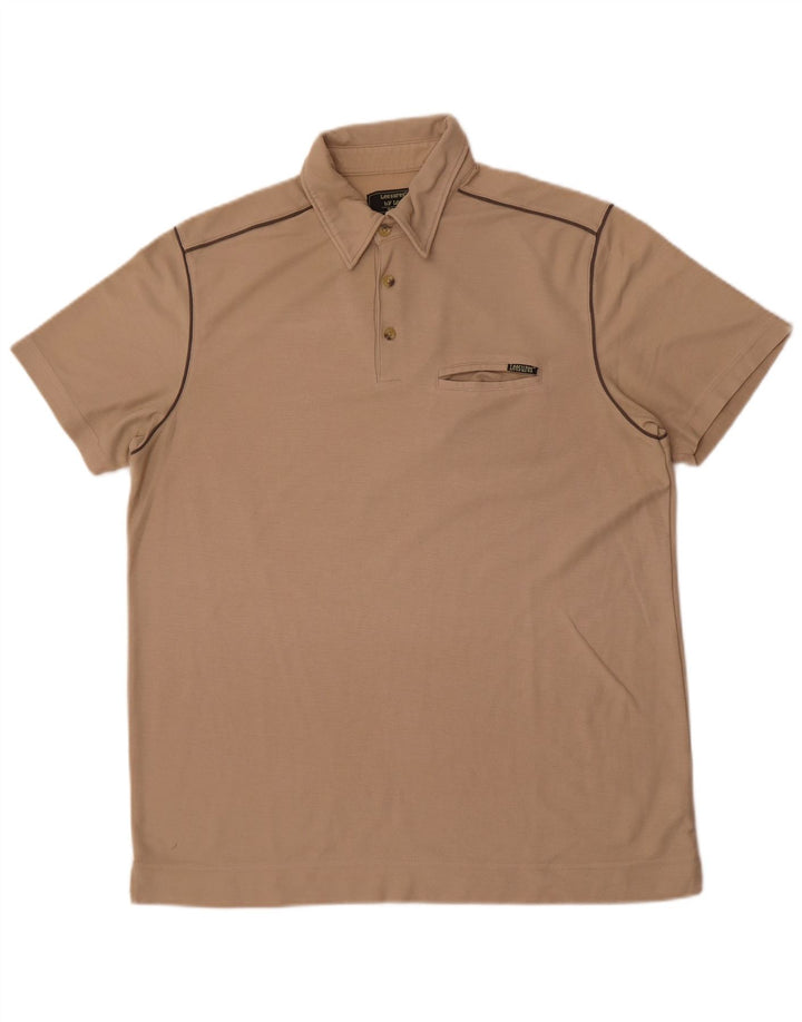 Tricou polo pentru bărbați Lee XL poliester bej