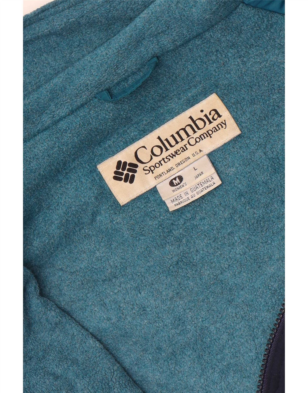 Jachetă de vânt pentru femei Columbia Loose Fit UK 14 Medium Bleumarin