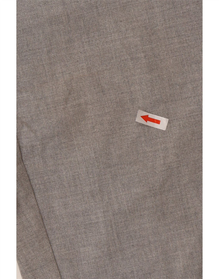 Pantaloni de costum conici pentru femei Zara L30 L29 Gri Poliester