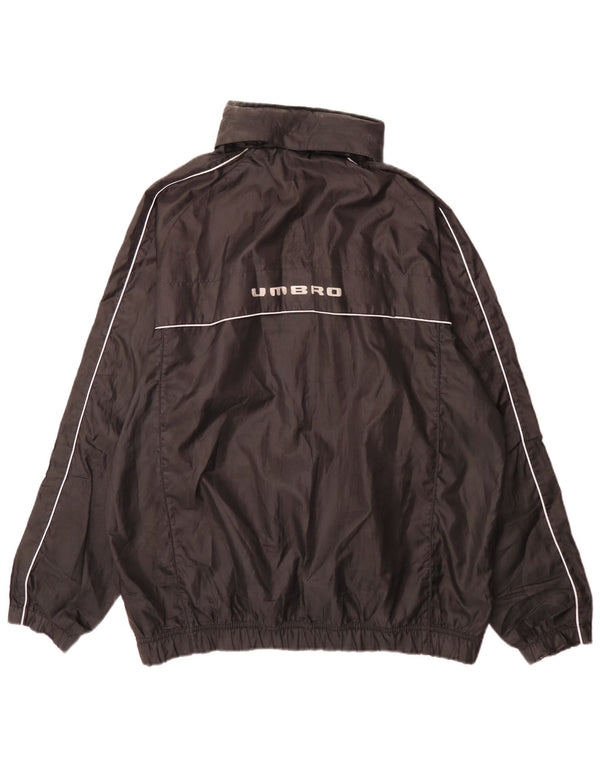 Trening Umbro Regular Fit pentru bărbați, jachetă mare, poliester, negru