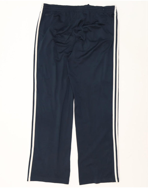 Pantaloni de trening Adidas Clima 365 pentru bărbați, poliester mediu bleumarin