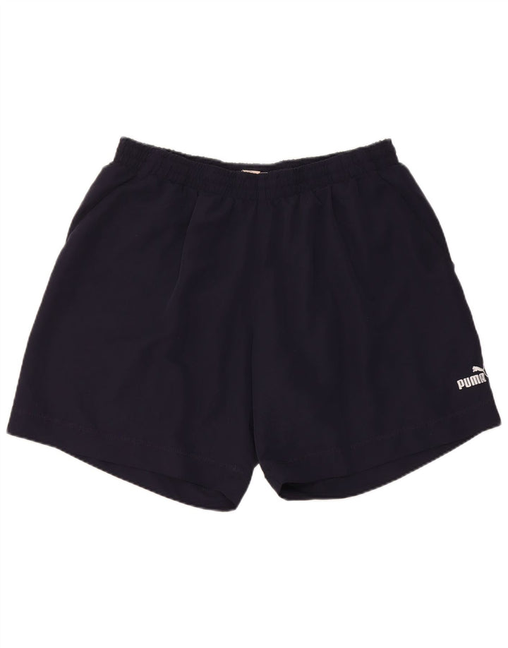 Pantaloni scurți de înot Puma pentru bărbați XL bleumarin poliester