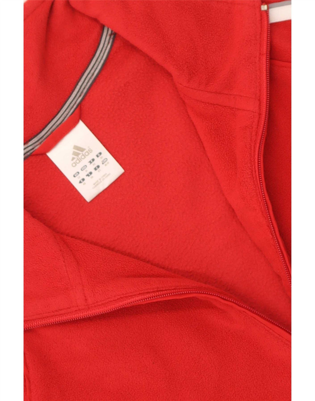 Jachetă Fleece pentru femei Adidas UK 14 Medium Red
