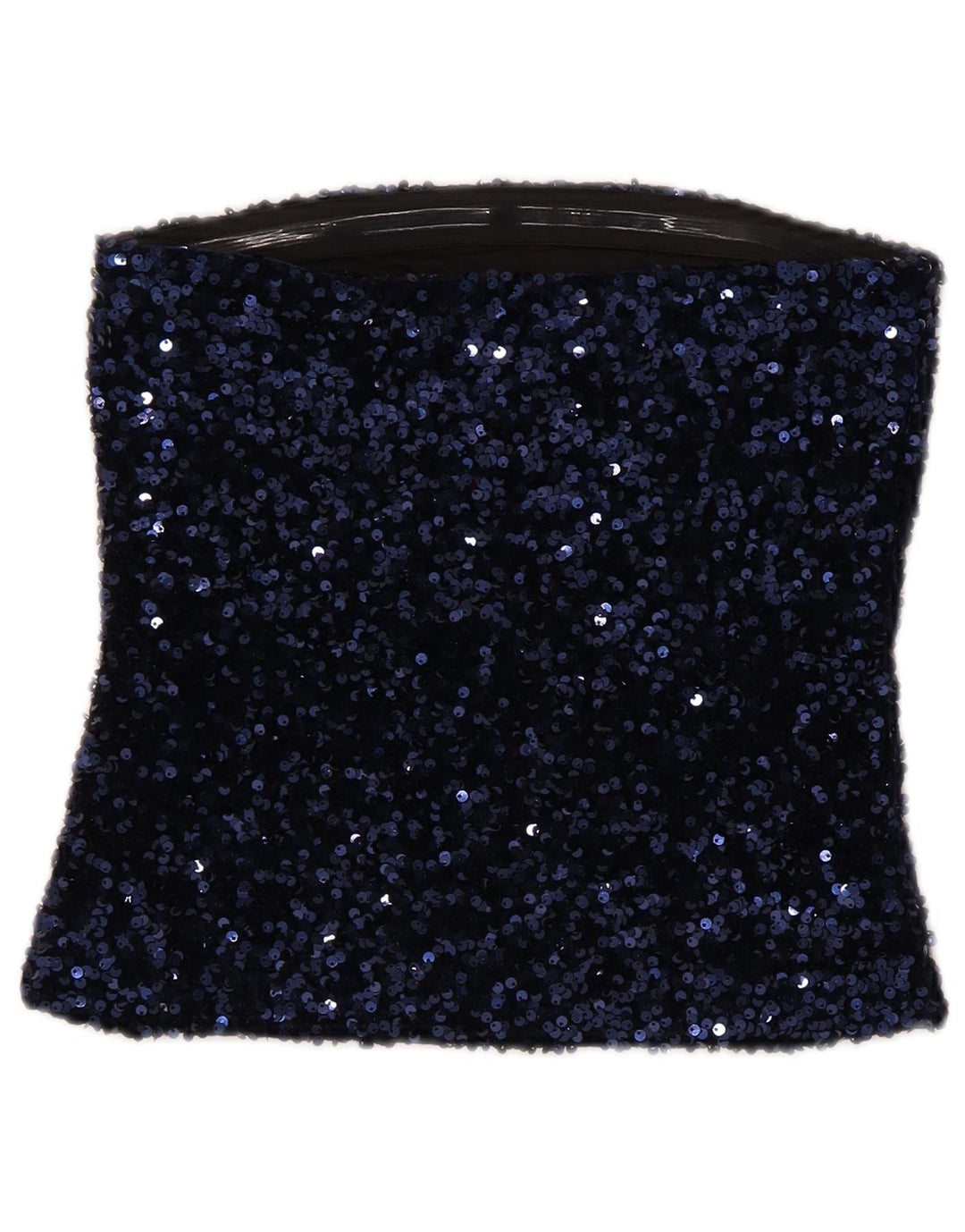 Top Crop fără bretele Etam pentru femei UK 10 Small, bleumarin, poliester