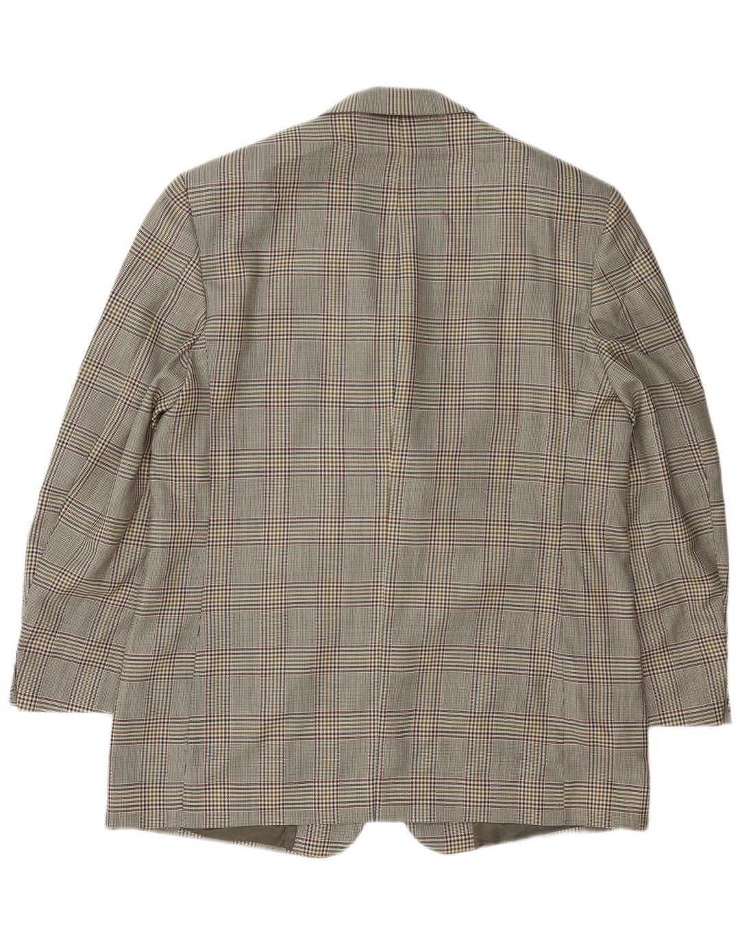 Jachetă pentru bărbați Brooks Brothers, cu 3 nasturi, IT 54 2XL, lână gri Houndstooth
