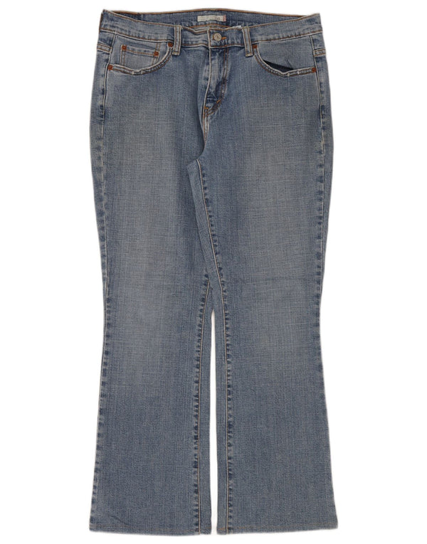 Blugi Levi's pentru femei 515 Bootcut US 12 Large W32 L30 Blue Bumbac