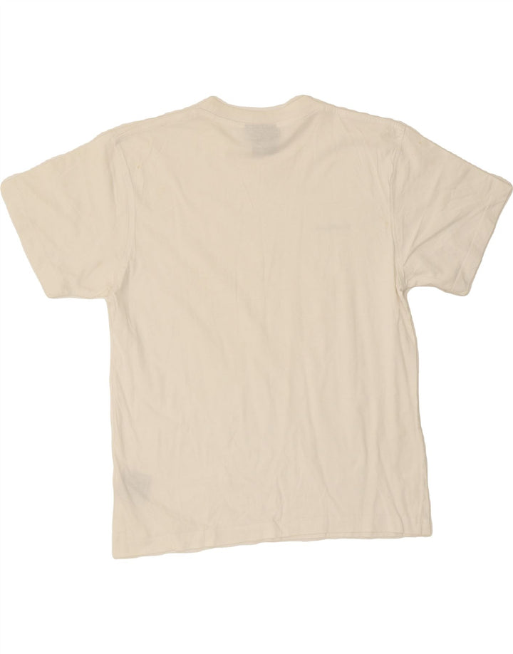 DIADORA Mens T-Shirt Top Medium White Cotton Vintage Diadora and Second-Hand Diadora from Messina Hembry 