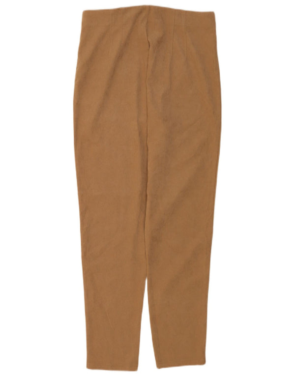 Pantaloni casual slim pentru femei Zara L30 L28 Maro