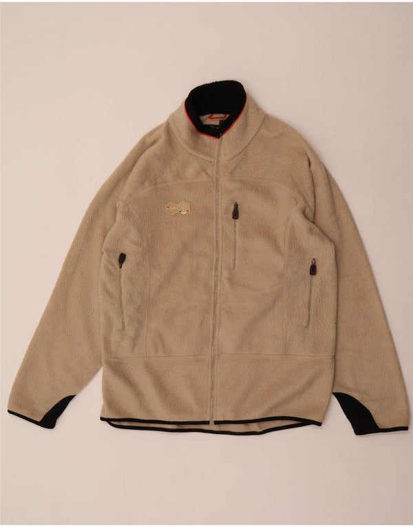 Jachetă pentru bărbați Fila Fleece UK 44 2XL Bej Poliester