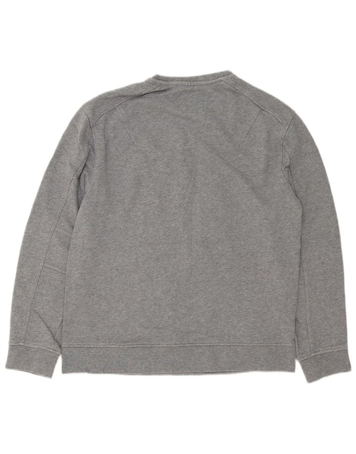 Hanorac cu grafică pentru bărbați Armani Exchange Jumper Bumbac Gri mediu