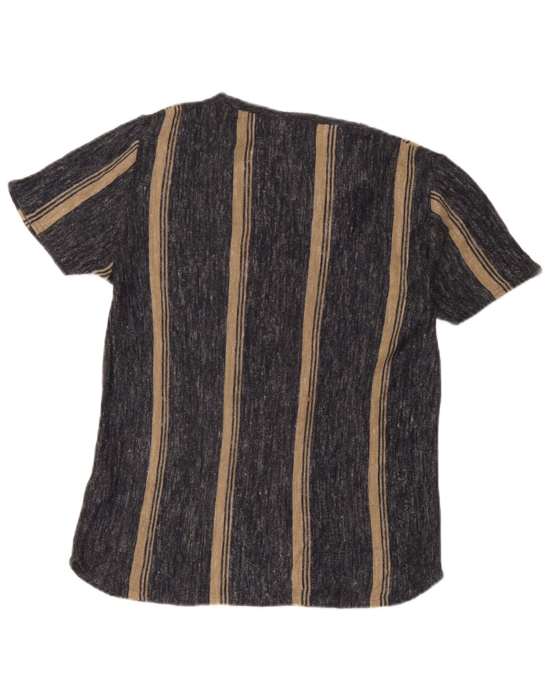 Tricou pentru bărbați Zara Mic, gri, cu dungi acrilice