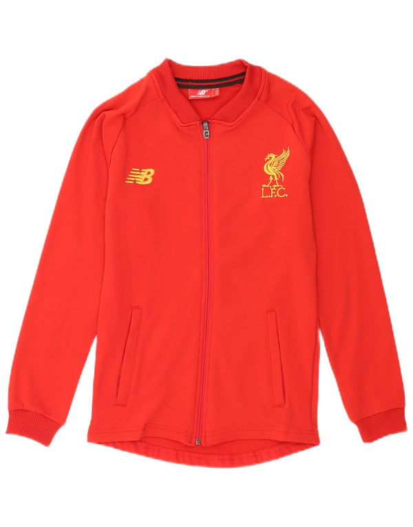 New Balance Boys Liverpool Graphic Tracksuit Top Jacket 9-10 Years Red