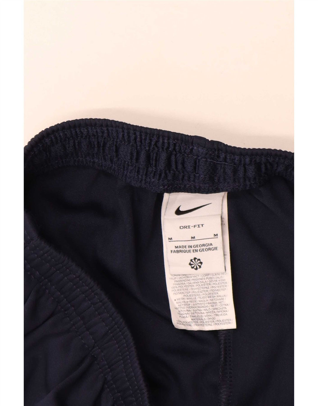 Pantaloni de trening pentru bărbați Nike, albastru mediu, poliester color bloc