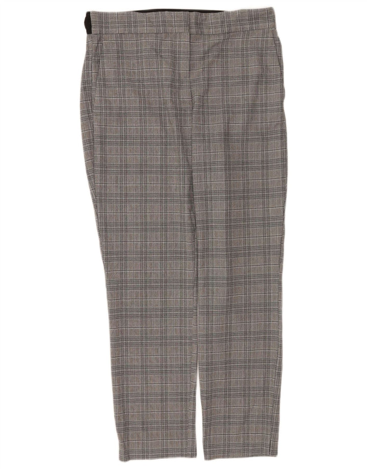 Pantaloni de costum drepți pentru femei Zara L32 L28 Gri poliester