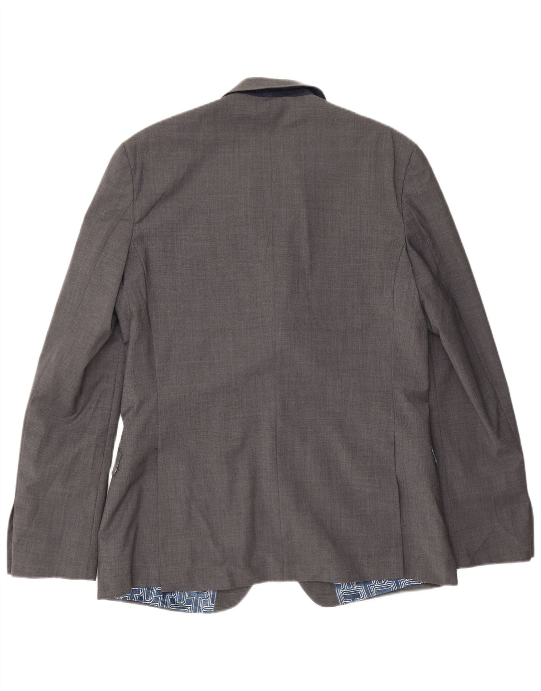 Jachetă pentru bărbați Ted Baker, cu 2 nasturi, slim fit, UK 42 XL, lână gri
