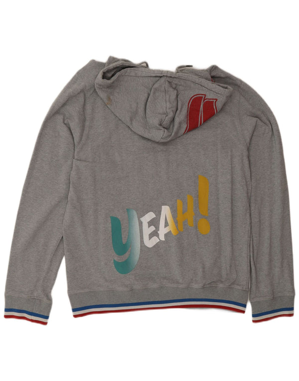 Diesel Mens 55DSL Graphic Hoodie Jumper XL Grey