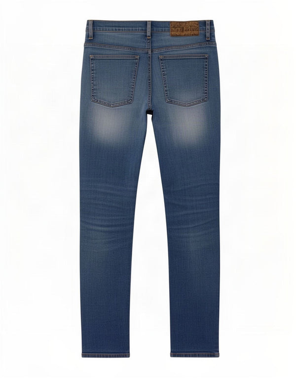 Blugi skinny de damă ieftini luni W32 L31 bumbac albastru