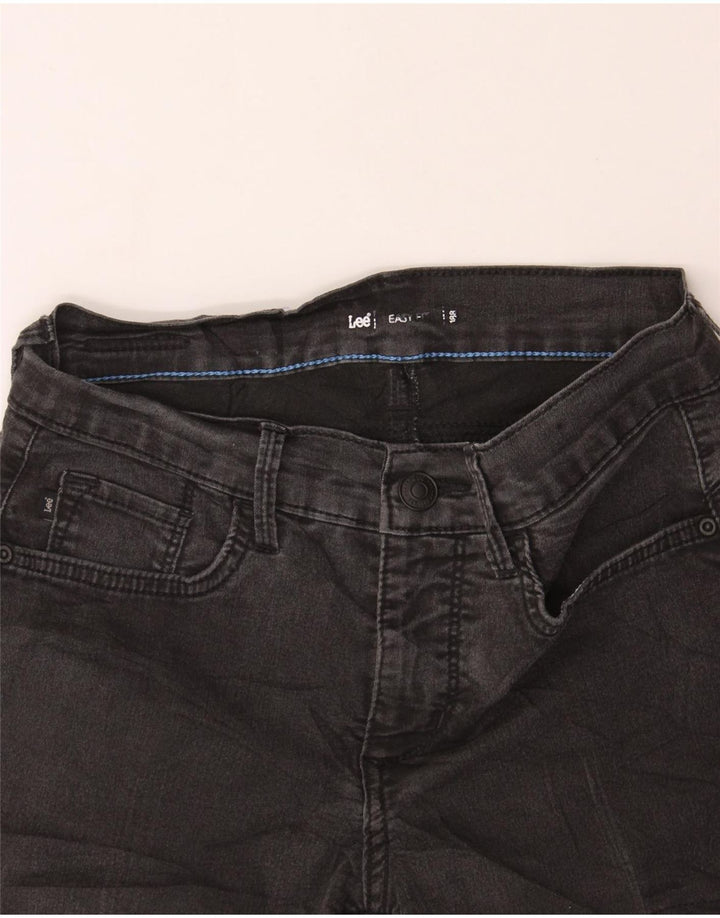 LEE Womens Easy Fit Denim Shorts W28 Medium Black Vintage Lee and Second-Hand Lee from Messina Hembry 